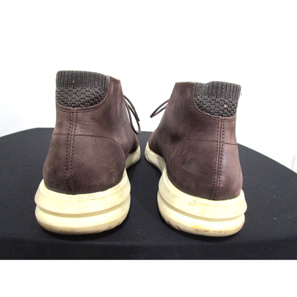 Cole Haan Grand + Brown Leather Chukka Sneaker Boots Men Sz 12 M - Picture 6 of 10